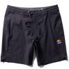 Men * | Solid Sets 18.5 Boardshorts For Men Vissla Attractive Black