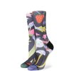 Men * | Night Of The Salamander Crew Socks For Men Stance Fire Sale Black