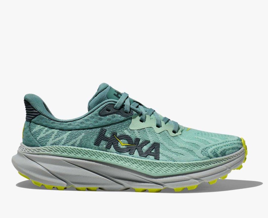 Women * | Challenger Atr 7 Shoes For Women Hoka Fire Sale Mist Green/ Trellis