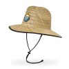 Kids * | Sun Guardian Straw Hat For Kids Sunday Afternoons Hot Selling Natural Wave