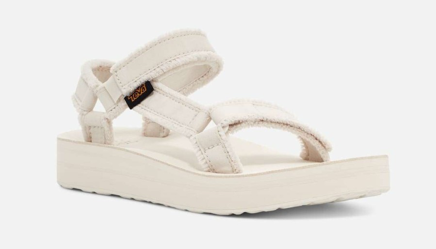 Women * | Midform Universal Canvas Sandal For Women Teva Exclusive Birch