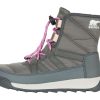 Kids * | Whitney Ii Short Lace Boot For Kids Sorel Top Sellers Quarry/Grill