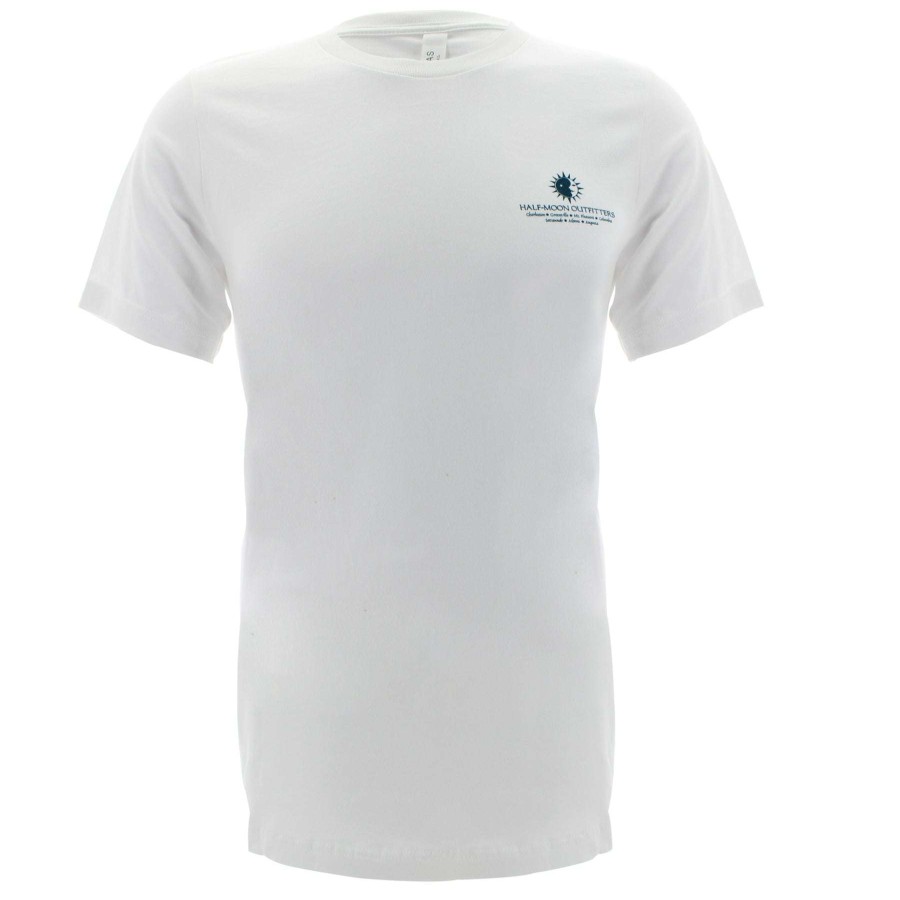 Men * | Wave Logo Short Sleeve T-Shirt Half-Moon Outfitters Clearance