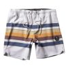 Men * | Fist Bump 17.5 Ecolastic Trunks For Men Vissla Hot Selling Grey Dawn