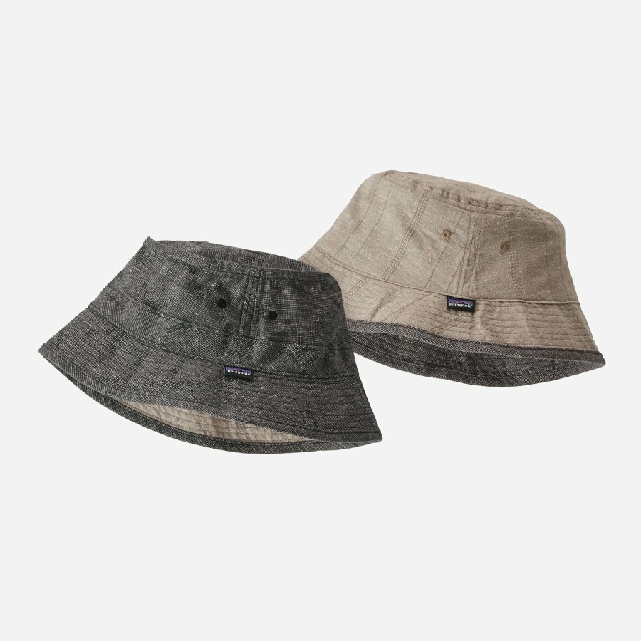 Men * | Reversible Island Hemp Bucket Hat (Past Season) Patagonia Top Sellers