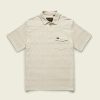 Men * | Ranchero Jacquard Polo For Men Howler Brothers Hot Selling Mescal Jacquard : Oatmeal