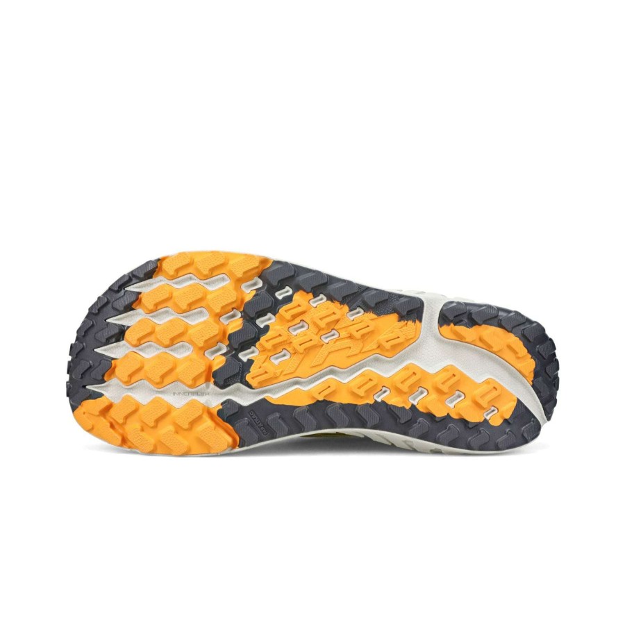 Men * | Outroad Shoes For Men Altra Discount Gray/Yellow