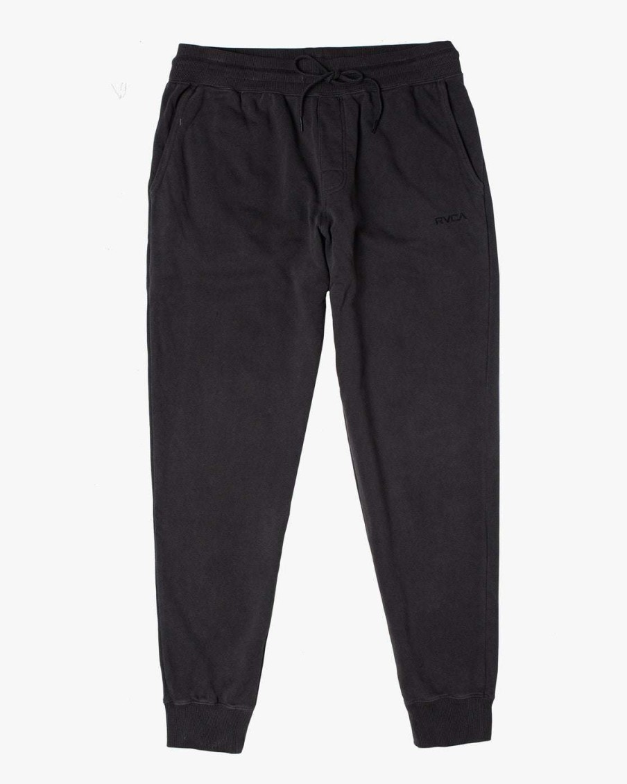 Men * | Tonally Ii Sweatpants For Men Rvca Latest Fashion Black