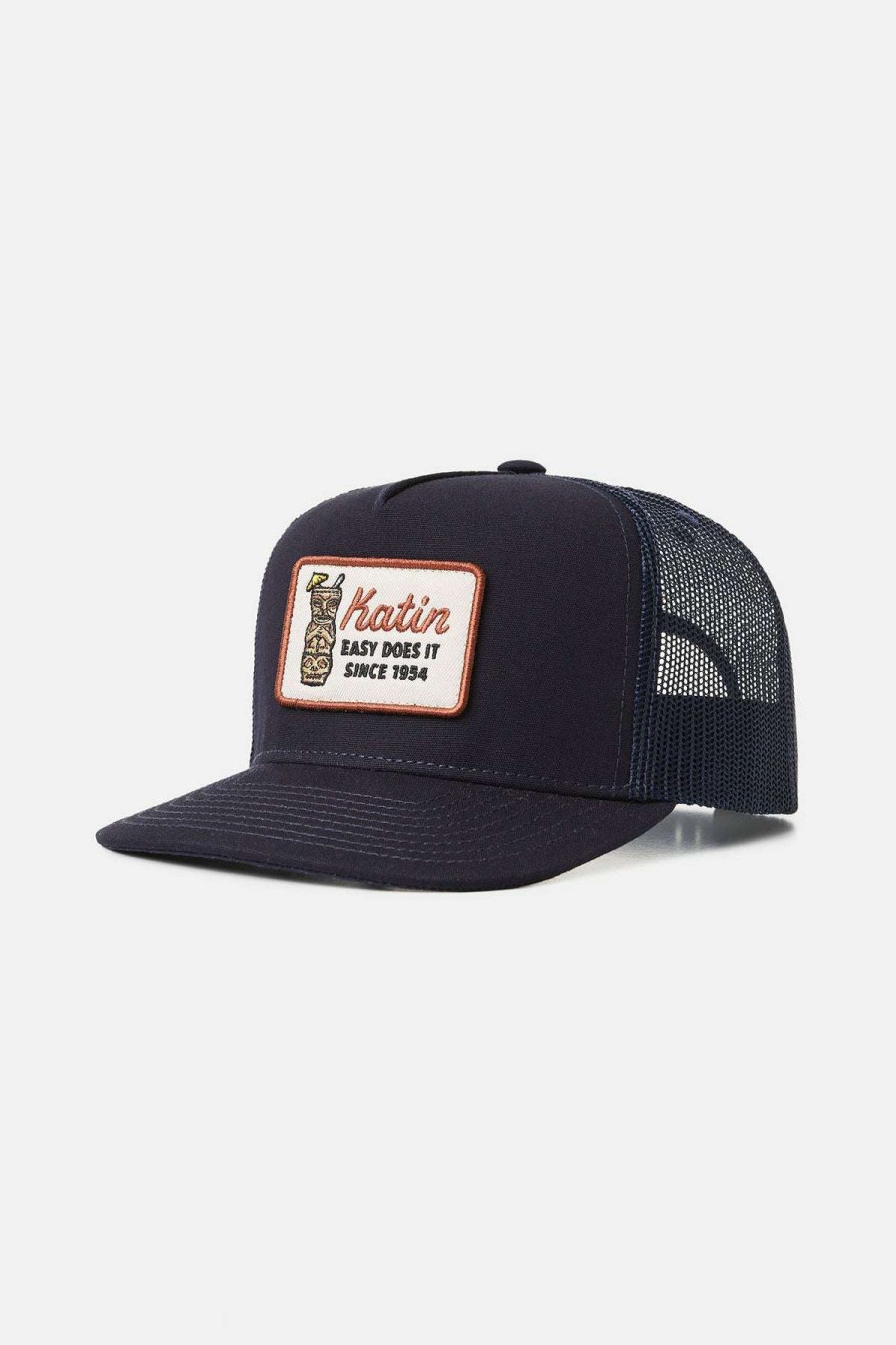 Men * | Tiki Trucker Hat Katin Top Sellers Navy