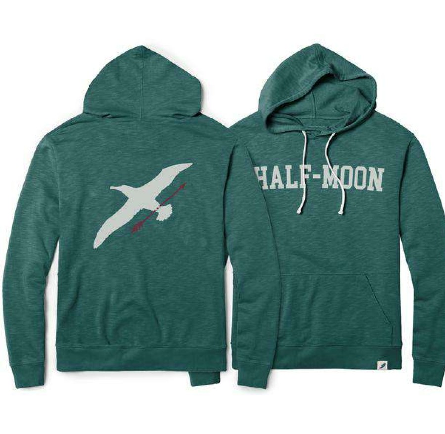 Men * | Collegiate Albatross Terry Hoody Half-Moon Outfitters Clearance