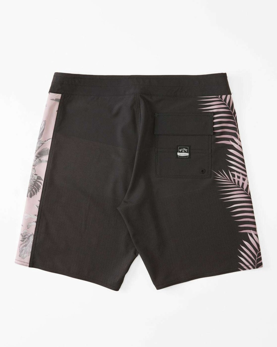 Men * | Kamea Jungle D Bah Airlite Boardshorts 19 For Men Billabong Hot Selling Washed Black