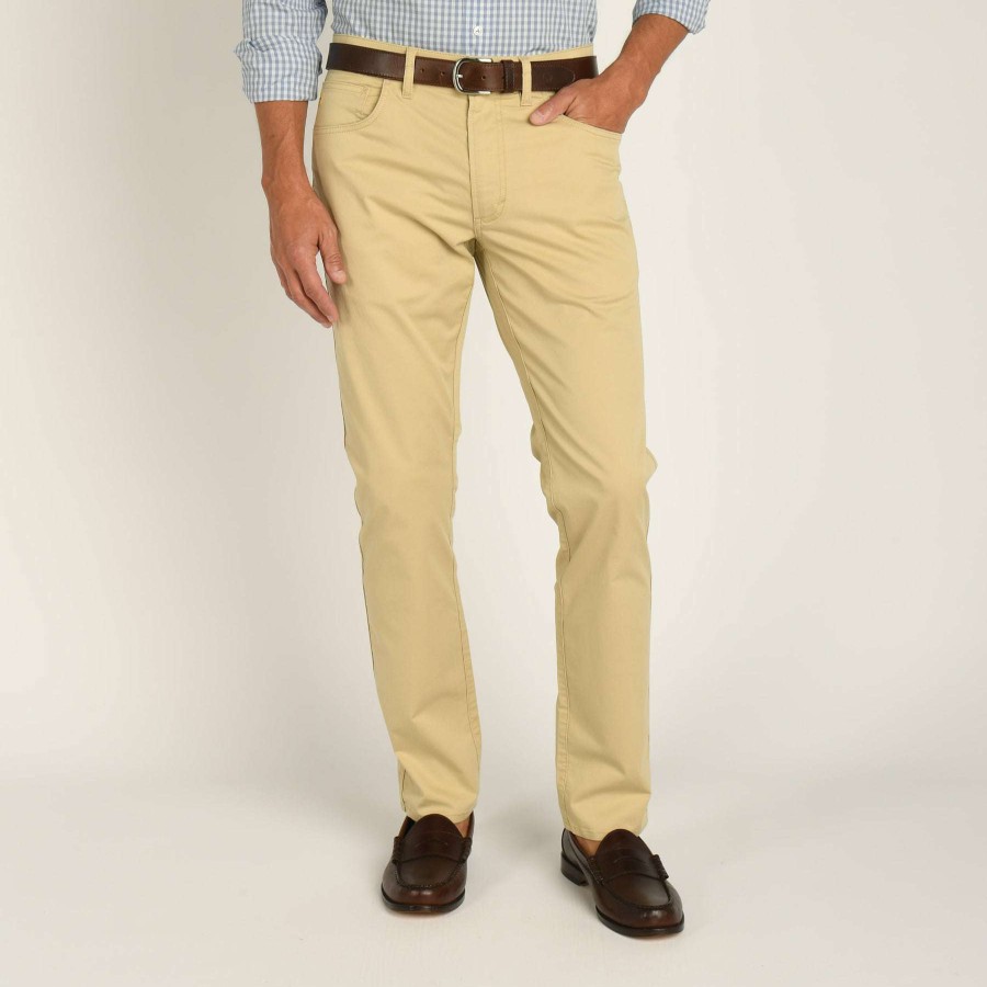 Men * | Shoreline Five-Pocket Pants For Men Duck Head Clearance