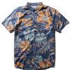 Men * | Garden Isle Ss Shirt For Men Vissla Exclusive Dark Denim