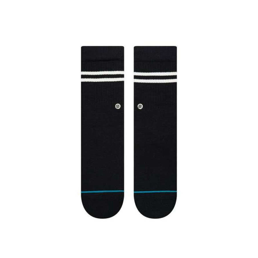 Women * | The Vitality Crew Socks For Women Stance Classical Black