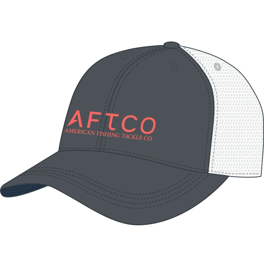 Men * | Samuri Trucker Hat For Men Aftco Fire Sale