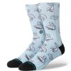 Men * | Nigel Crew Socks For Men Stance New Arrivals Light Blue