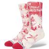 Men * | Every Who Crew Socks For Men Stance Best Price Off White