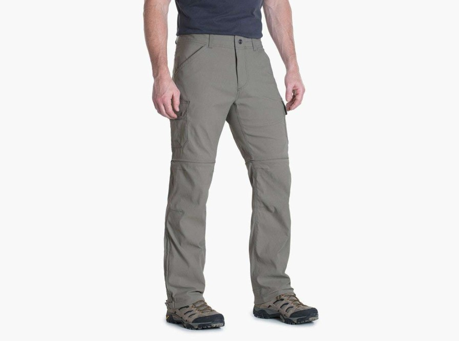 Men * | Renegade Cargo Convertible Pants For Men Kuhl Classical Khaki