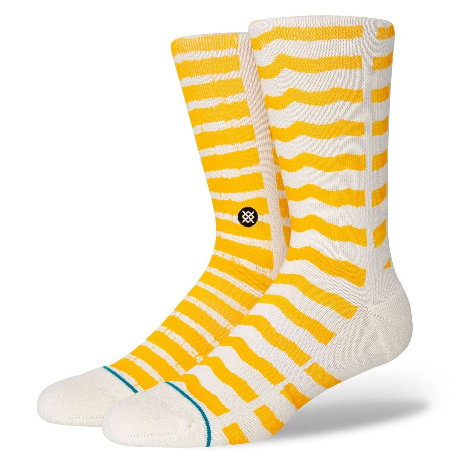 Men * | I'M Lost Crew Socks For Men Stance Online Discount Off White