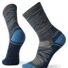 Men * | Hike Light Cushion Mountain Range Crew Socks For Men Smartwool Crazy Deals Black