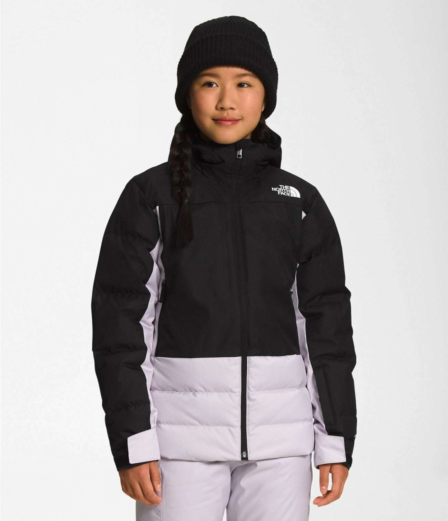 Kids * | Pallie Down Jacket For Girls (Past Season) The North Face Crazy Deals Lavender Fog