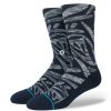 Men * | Fractals Crew Socks For Men Stance Best Price Navy