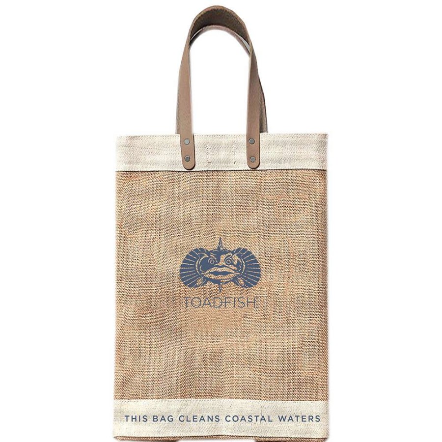 Women * | The Toad Tote Toadfish Outfitters Hot Selling Burlap