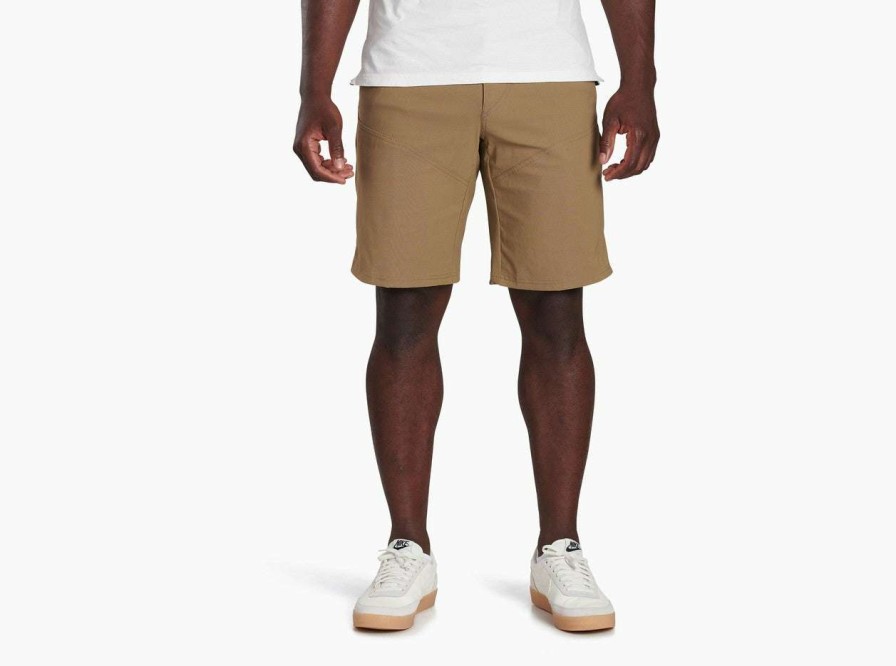 Men * | Renegade Shorts For Men Kuhl Exclusive Buckskin Khaki