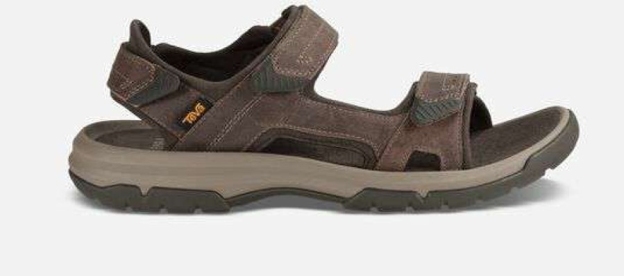 Men * | Langdon Sandals For Men Teva 100% Guarantee Walnut