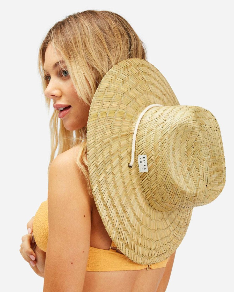 Women * | New Comer Straw Hat Billabong Top Sellers Natural