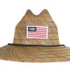 Kids * | Palapa Straw Hat For Boys Aftco Original Natural