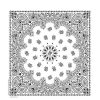 Men * | Paisley Bandana Carolina Bandana Exclusive Design White