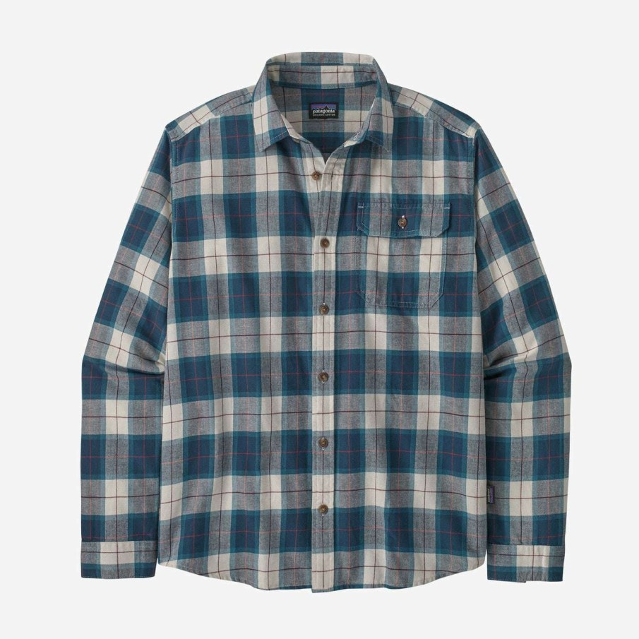 Men * | Long-Sleeved Cotton In Conversion Fjord Flannel Shirt For Men (Past Season) Patagonia Online Discount