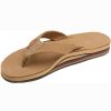 Women * | Premier Leather Double Arch Sandal For Women Rainbow Cheap Online