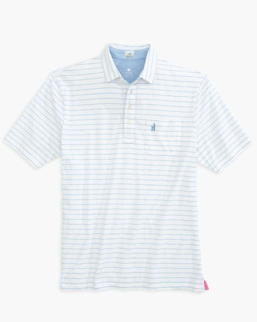 Men * | Neese Striped Polo For Men Johnnie-O Hot Selling