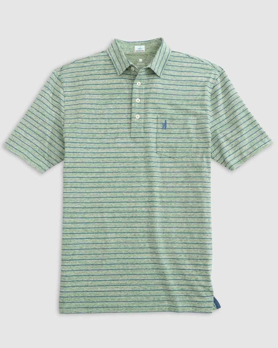 Men * | Neese Striped Polo For Men Johnnie-O Hot Selling