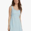 Women * | Not This Time Dress For Women Roxy Cheap Online Cool Blue