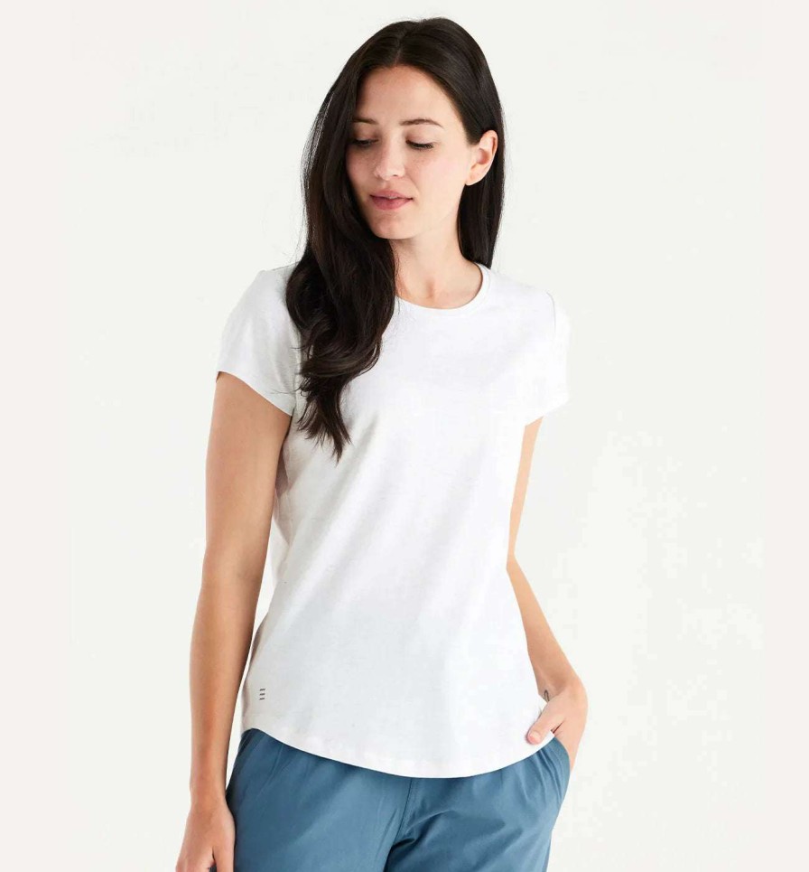 Women * | Bamboo Current Tee For Women Free Fly Apparel Best Price