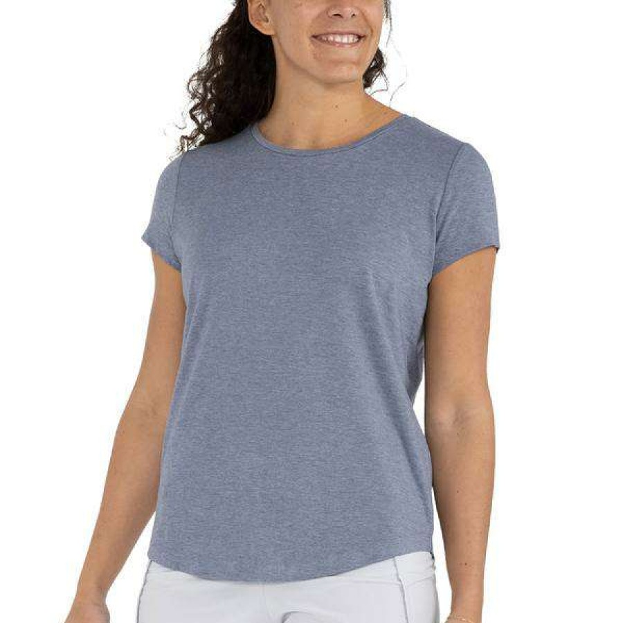 Women * | Bamboo Current Tee For Women Free Fly Apparel Best Price