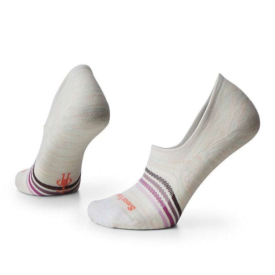 Women * | Everyday Striped No Show Socks Smartwool Sale Online