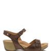 Women * | Tricia Sandals For Women Dansko Cheap Online Brown Milled