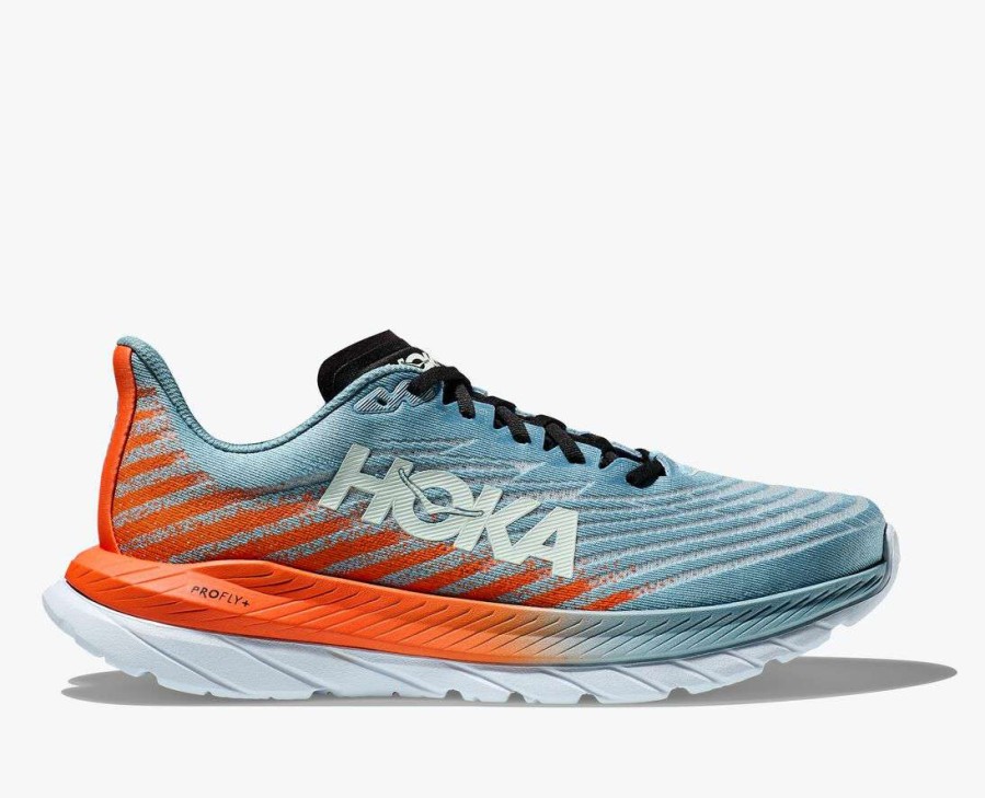 Men * | Mach 5 Shoes For Men Hoka Online Discount Mountain Spring/ Puffin'S Bill