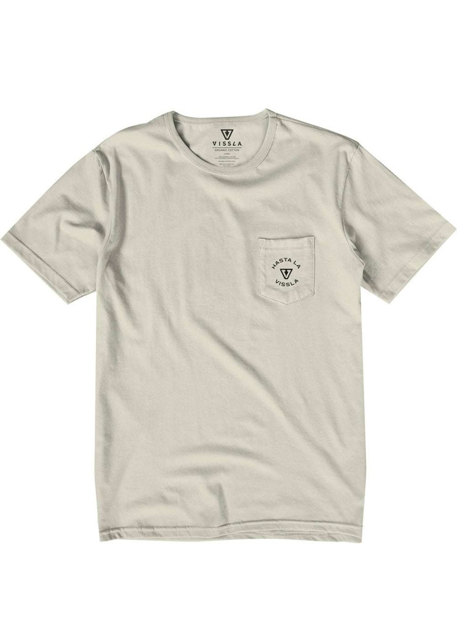 Men * | Hasta La Vissla Organic Pocket Tee For Men Attractive