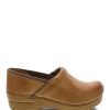 Women * | Professional Distressed Clog For Women Dansko New Arrivals Honey