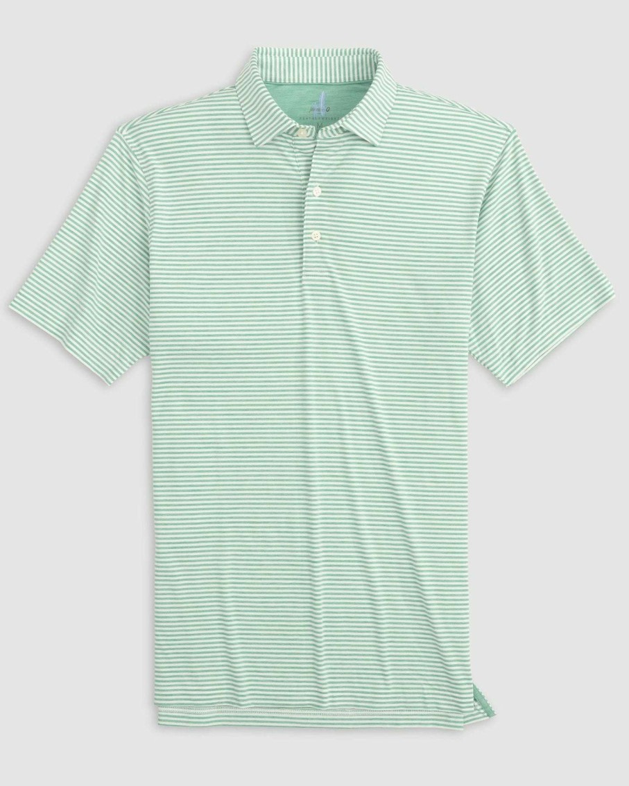 Men * | Seymour Striped Polo For Men Johnnie-O Crazy Deals