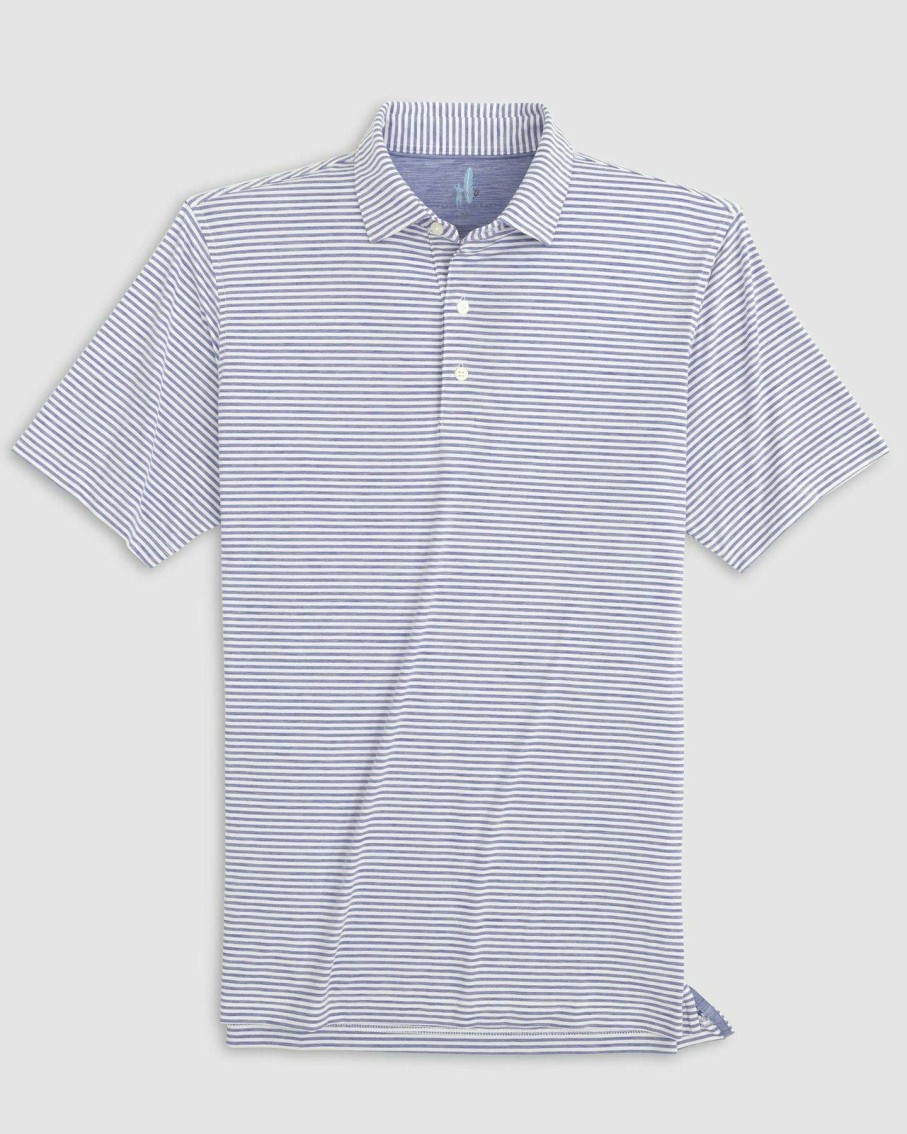 Men * | Seymour Striped Polo For Men Johnnie-O Crazy Deals