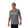 Men * | On The Horizon Short Sleeve T-Shirt For Men Cotopaxi Best Sale Heather Grey