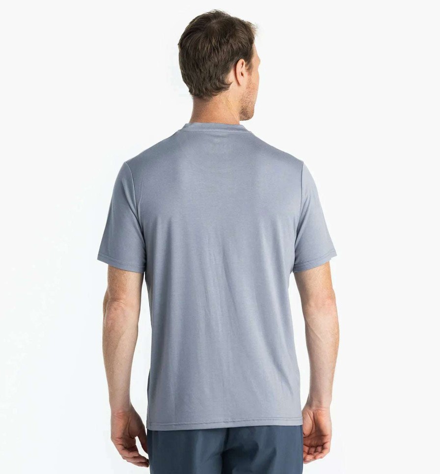 Men * | Bamboo Motion Tee For Men Free Fly Apparel Online Discount