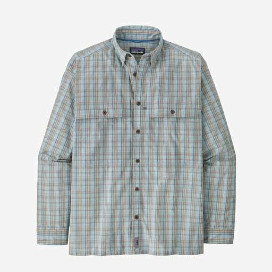 Men * | Long-Sleeved Island Hopper Shirt For Men Patagonia Best Sale