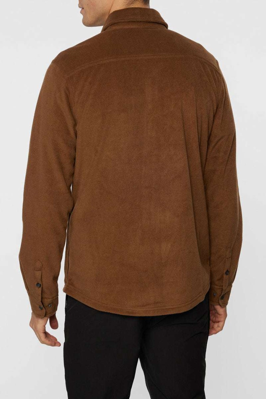 Men * | Glacier Overshirt For Men O'Neill Crazy Deals Brown